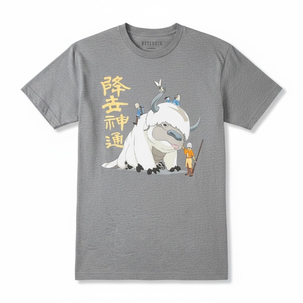 BoxLunch Avatar The Last Airbender Appa Graphic T-Shirt Anime Yip Yip